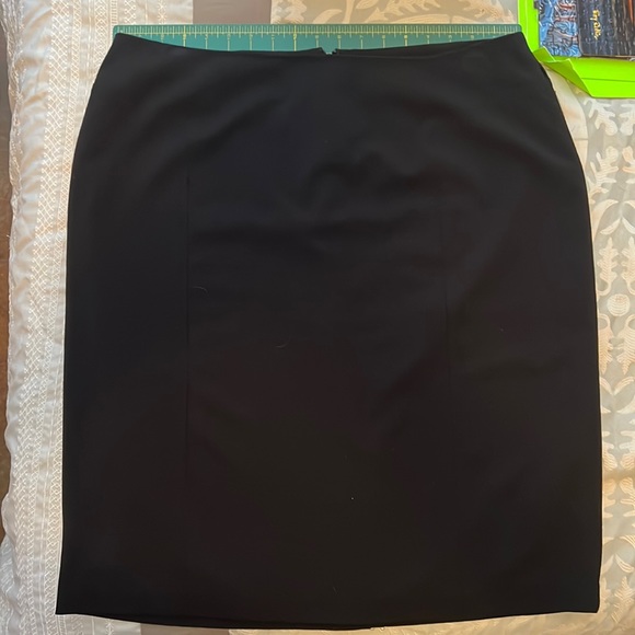 Investments Dresses & Skirts - Black lined skirt. Waist is 18.5” and length is 24”. Polyester, Rayon & Spandex